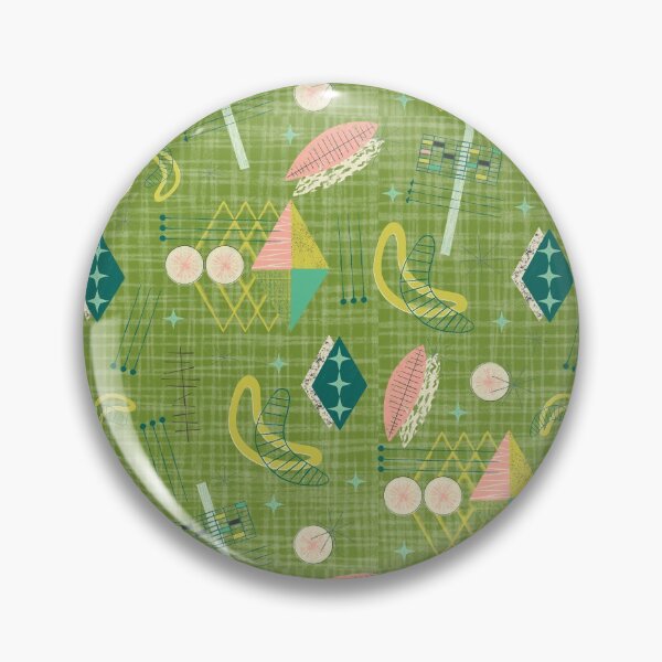 Item preview, Mod Diamonds Green designed and sold by jenbucheli.