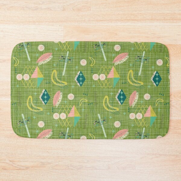 Item preview, Mod Diamonds Green designed and sold by jenbucheli.