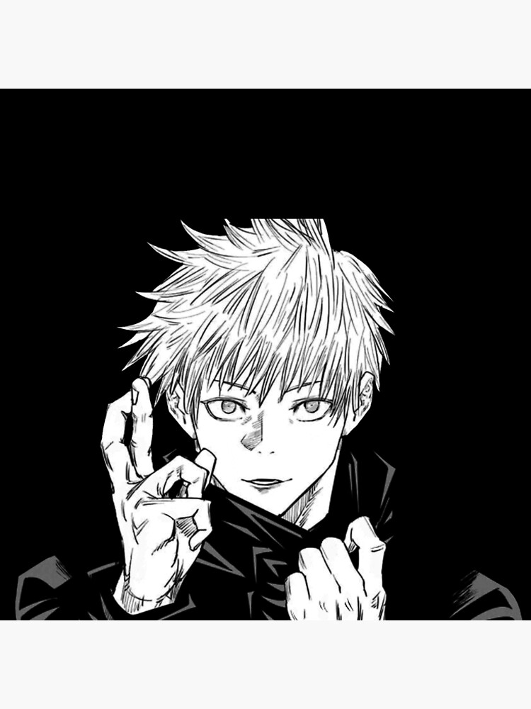 Gojo Satoru Jujutsu Kaisen Anime Art Print For Sale By Grace552