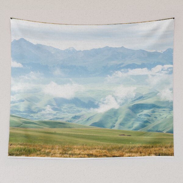 Item preview, Landscape Mountains Hills Valleys Fields Green  designed and sold by DanielCarvalho2.