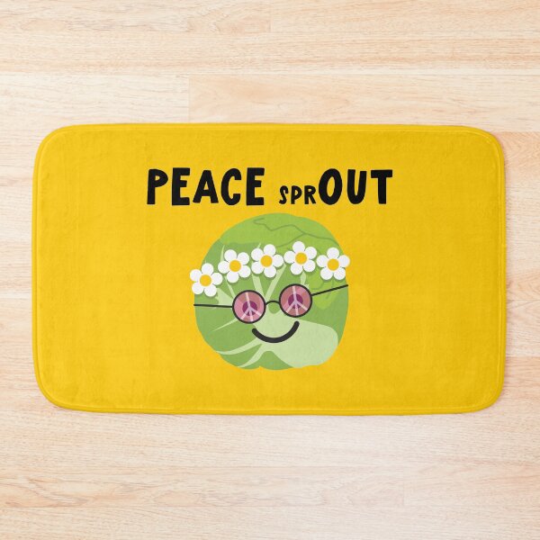 Item preview, Peace Out Brussels Sprout! designed and sold by VicEllisArt.