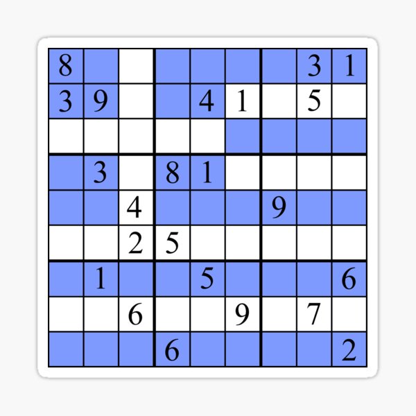 Item preview, Sudoku (Hellas) designed and sold by Samboid.