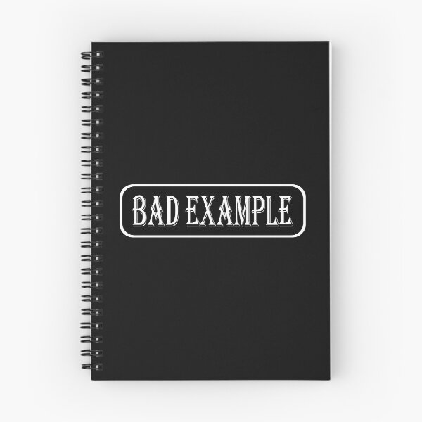 Item preview, Bad Example Essential Sticker designed and sold by SW33TSP0T.