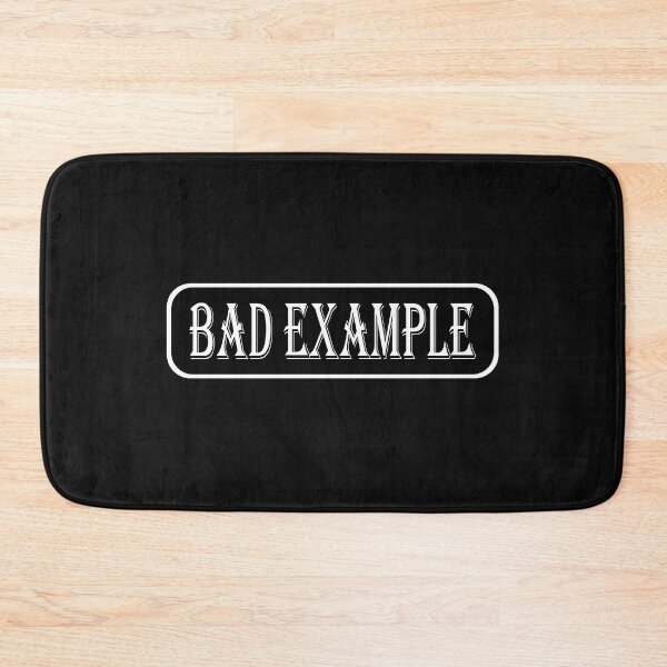 Item preview, Bad Example Essential Sticker designed and sold by SW33TSP0T.