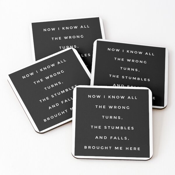 Item preview, Now I know all the wrong turns the stumbles and falls brought me here designed and sold by Livelifeloveart.