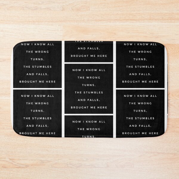 Item preview, Now I know all the wrong turns the stumbles and falls brought me here designed and sold by Livelifeloveart.