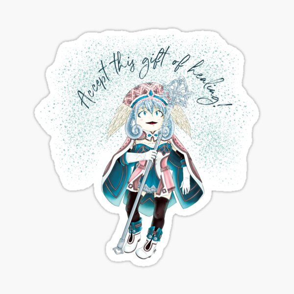 Accept this gift of healing! Sticker