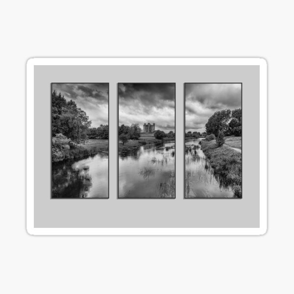 Triptych Trim Castle 2 Sticker