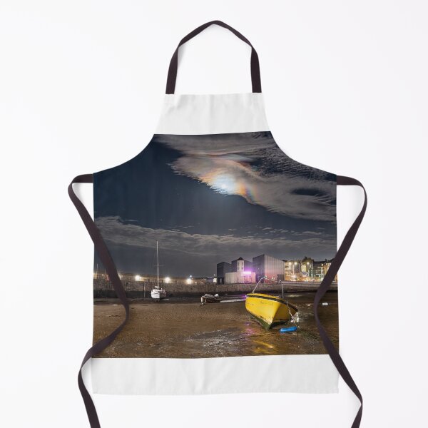 Item preview, Margate Harbour at night under moon and The Turner Centre designed and sold by rogerstanger.