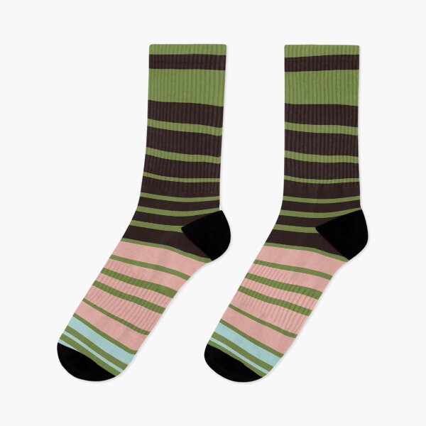 Artikelvorschau, Vier Farben gestreifte Kunst Wohnkultur entworfen und verkauft von BelettePatterns.