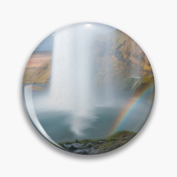 Item preview, Rainbow Waterfalls Rocks Nature Outdoor Mountain  designed and sold by DanielCarvalho2.