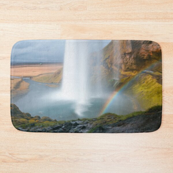 Item preview, Rainbow Waterfalls Rocks Nature Outdoor Mountain  designed and sold by DanielCarvalho2.