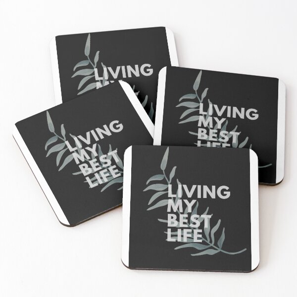 Item preview, LIVING MY BEST LIFE designed and sold by mariajogi.