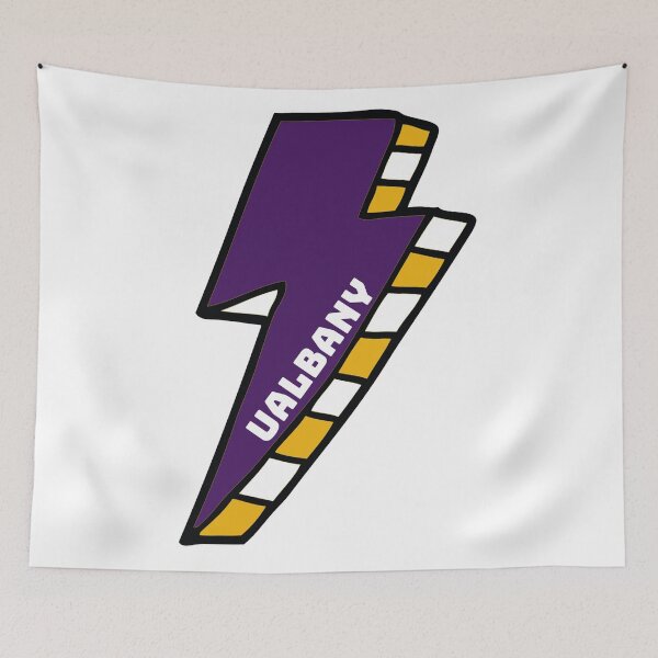 Item preview, UAlbany University of Albany Lightning Bolt designed and sold by kkosmicki.