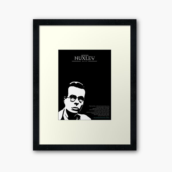 Item preview, A Quote By Aldous Huxley designed and sold by Y.S. Stephen.