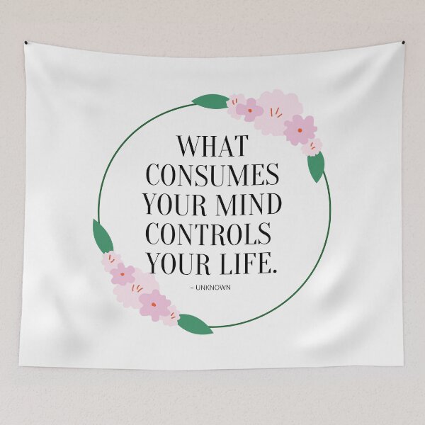 Item preview, What Consumes Your Mind designed and sold by yyolka.
