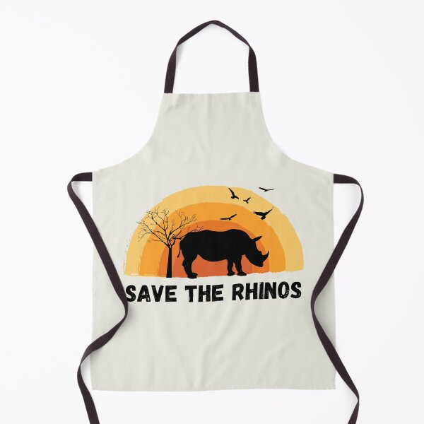 Item preview, save the rhinos - rhino conservation designed and sold by foreco design.