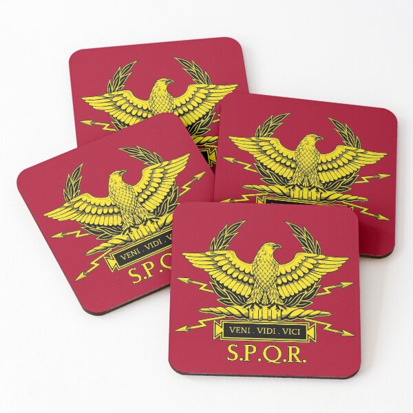 Item preview, Roman Standard - Rome - S.P.Q.R. - Roman Empire - Gold 3 designed and sold by createdezign.