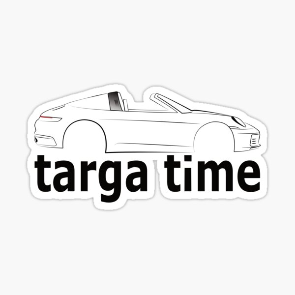 Targa T-Shirt Sticker