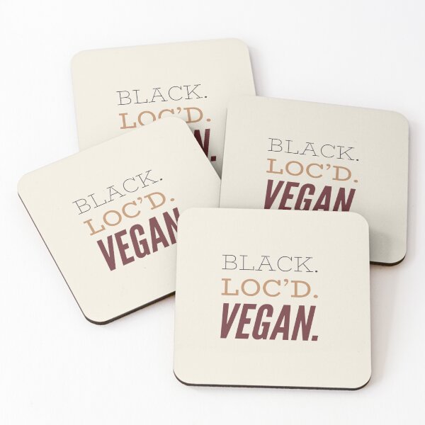 Item preview, Black Loc'd Vegan (nude) designed and sold by This and  That.