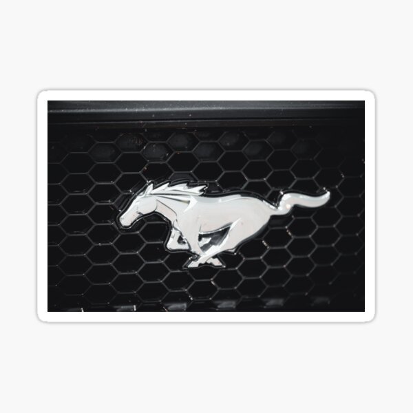Logo Ford Mustang Sticker