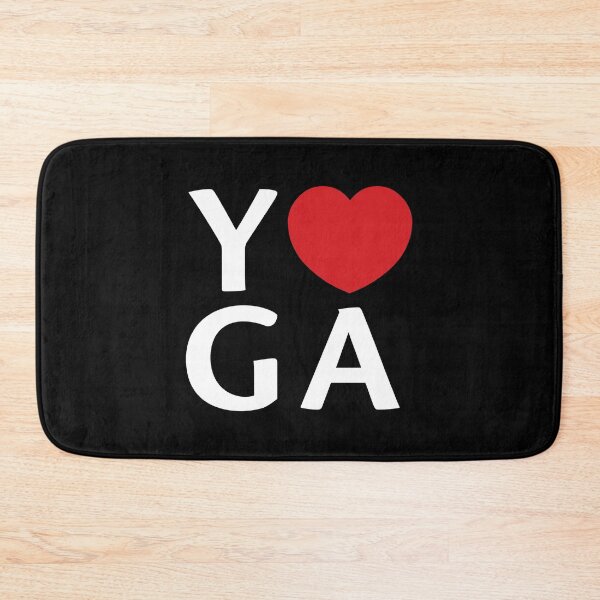 Item preview, Love Yoga (On Black) designed and sold by STUDIO-72.