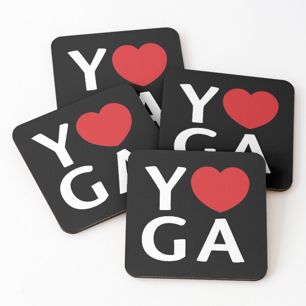 Item preview, Love Yoga (On Black) designed and sold by STUDIO-72.