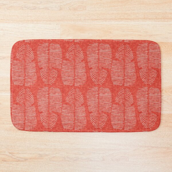 Item preview, Moody Tropical Leaves Firebrick designed and sold by susycosta.