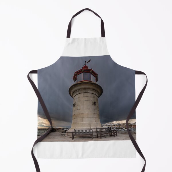Item preview, Ramsgate Lighthouse and Harbour Storm Approaching designed and sold by rogerstanger.