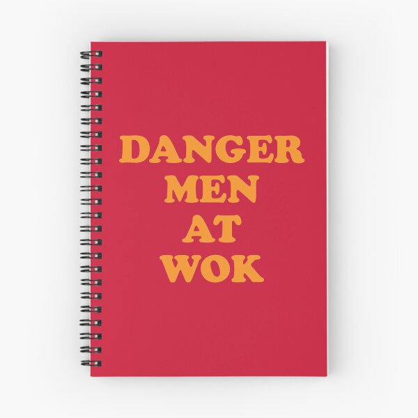 Item preview, Men at Wok, Danger Men at Work Pun designed and sold by Dennis Weber.