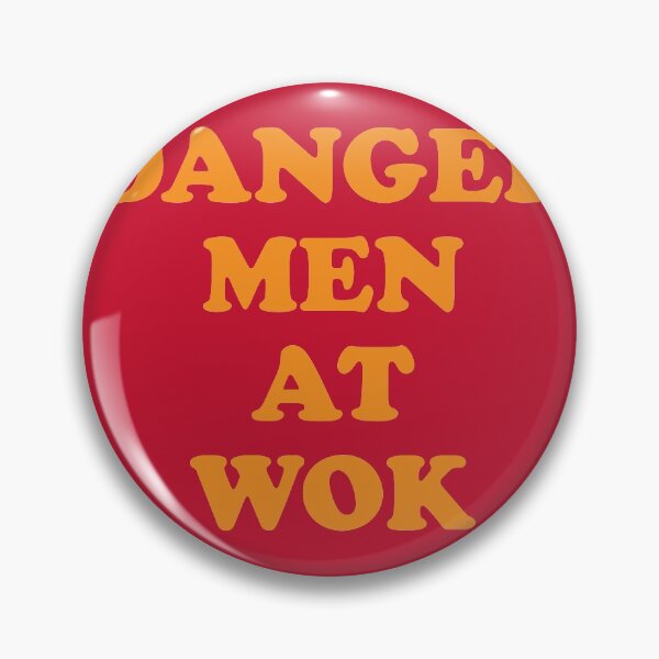 Item preview, Men at Wok, Danger Men at Work Pun designed and sold by Dennis Weber.