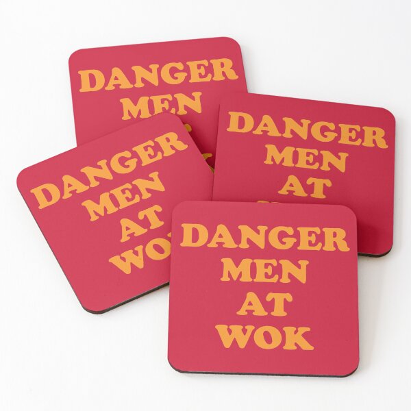 Item preview, Men at Wok, Danger Men at Work Pun designed and sold by Dennis Weber.