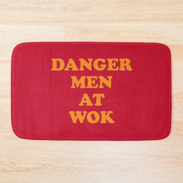 Item preview, Men at Wok, Danger Men at Work Pun designed and sold by Dennis Weber.