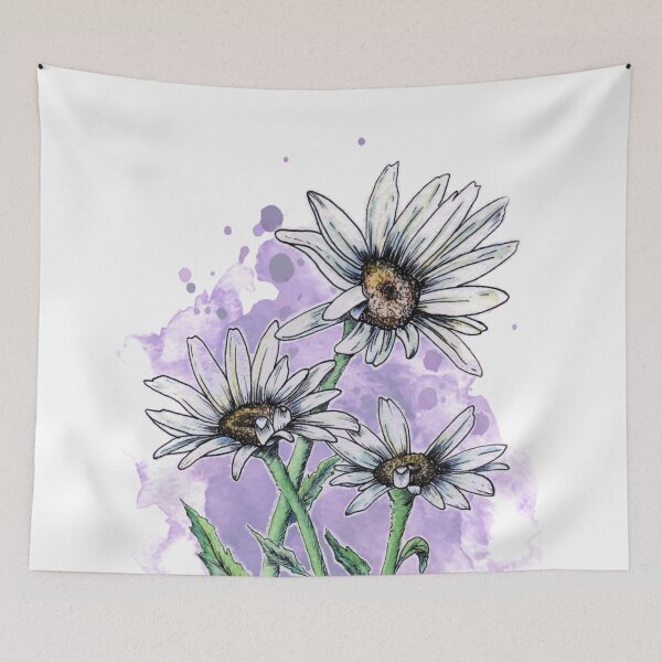 Item preview, Ink and Watercolor Daisies  designed and sold by InBloomInk.