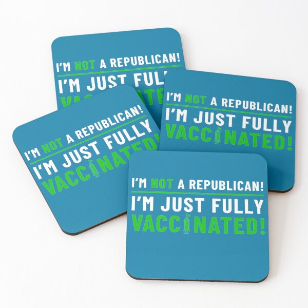 Item preview, I'm Not a Republican I'm Just Fully Vaccinated designed and sold by Imadovic.