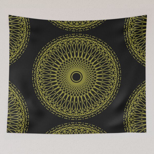 Item preview, golden mandala designed and sold by Baltic-Spirit.