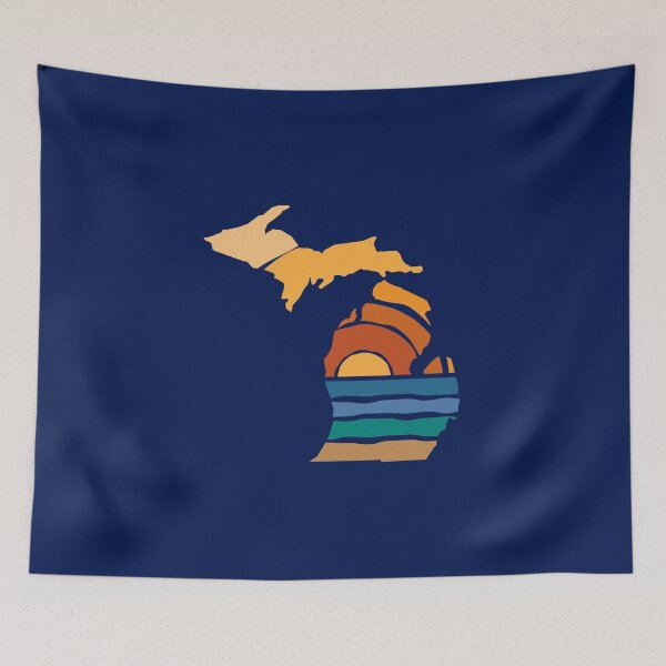 Item preview, Michigan Upper Peninsula Sunrise Sunset Great Lakes designed and sold by gstrehlow2011.