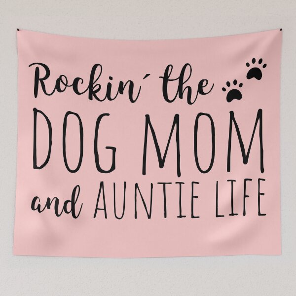 Item preview, Cute Rockin The Dog Mom And Aunt Life designed and sold by TamGustam.