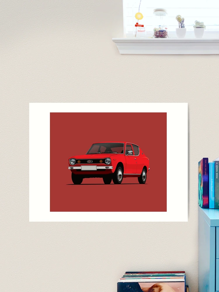 Datsun 100A, Cherry, E10 - red