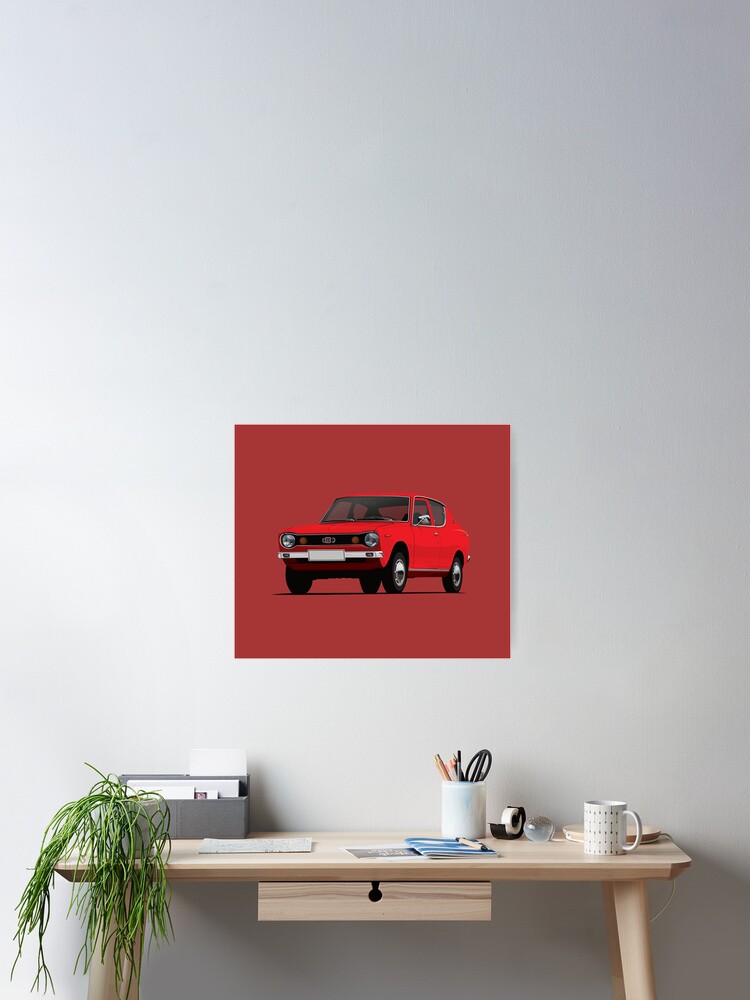 Datsun 100A, Cherry, E10 - red