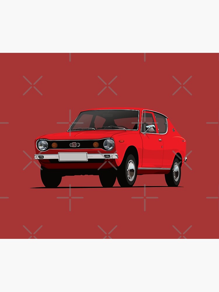 Datsun 100A, Cherry, E10 - red