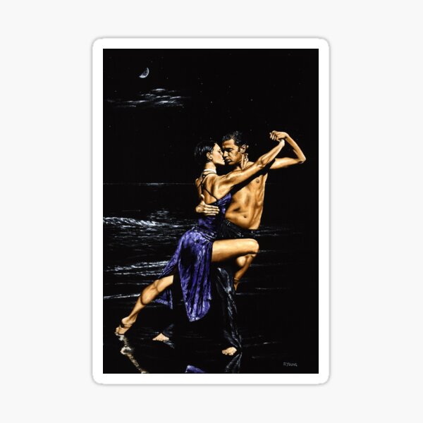Vista previa del artículo con la obra «Luz de luna Tango», diseñado y vendido por richardyoung.
