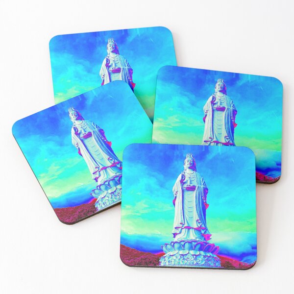 Item preview, Vietnam Buddha Statue Glitch Art designed and sold by glitchhub.