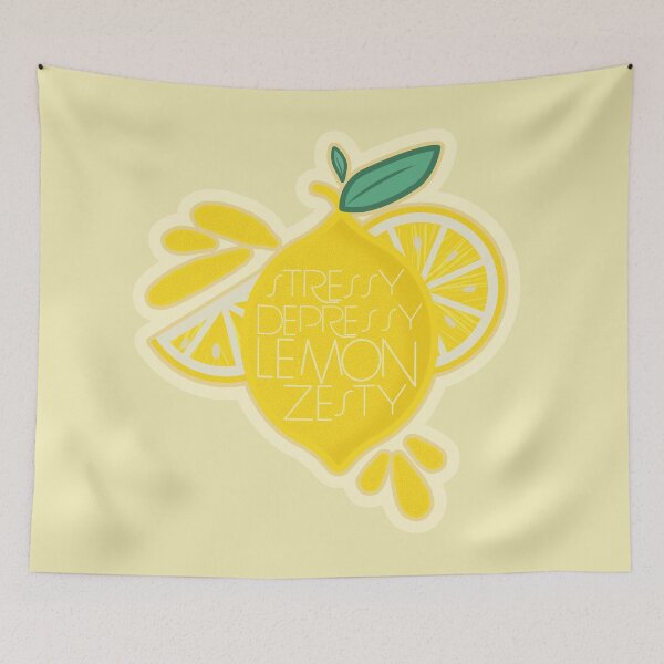 Item preview, Stressy, Depressy, Lemon Zesty designed and sold by REFCreative.