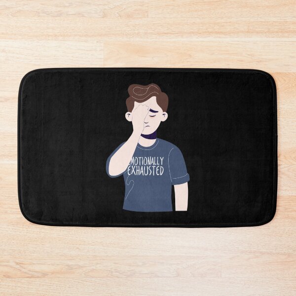 Item preview, Emotionally Exhausted Man designed and sold by crazycollective.