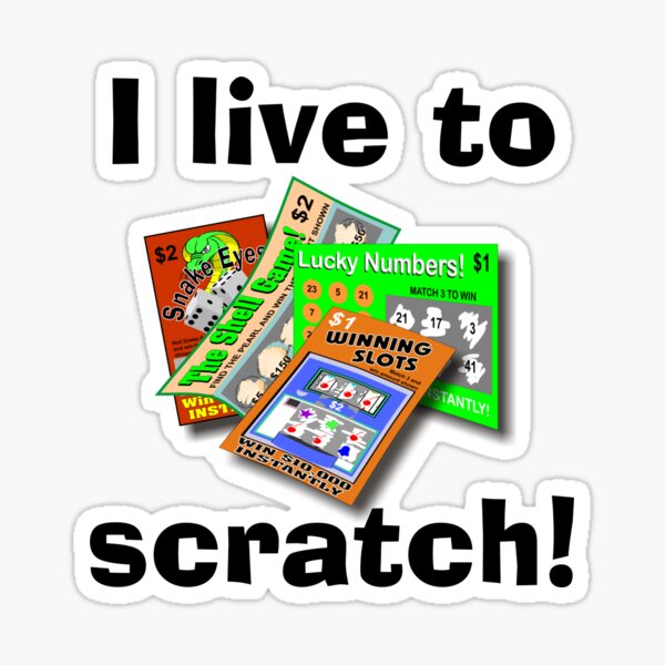 Item preview, Lucky Lottery Scratch Off designed and sold by ajvjr123.