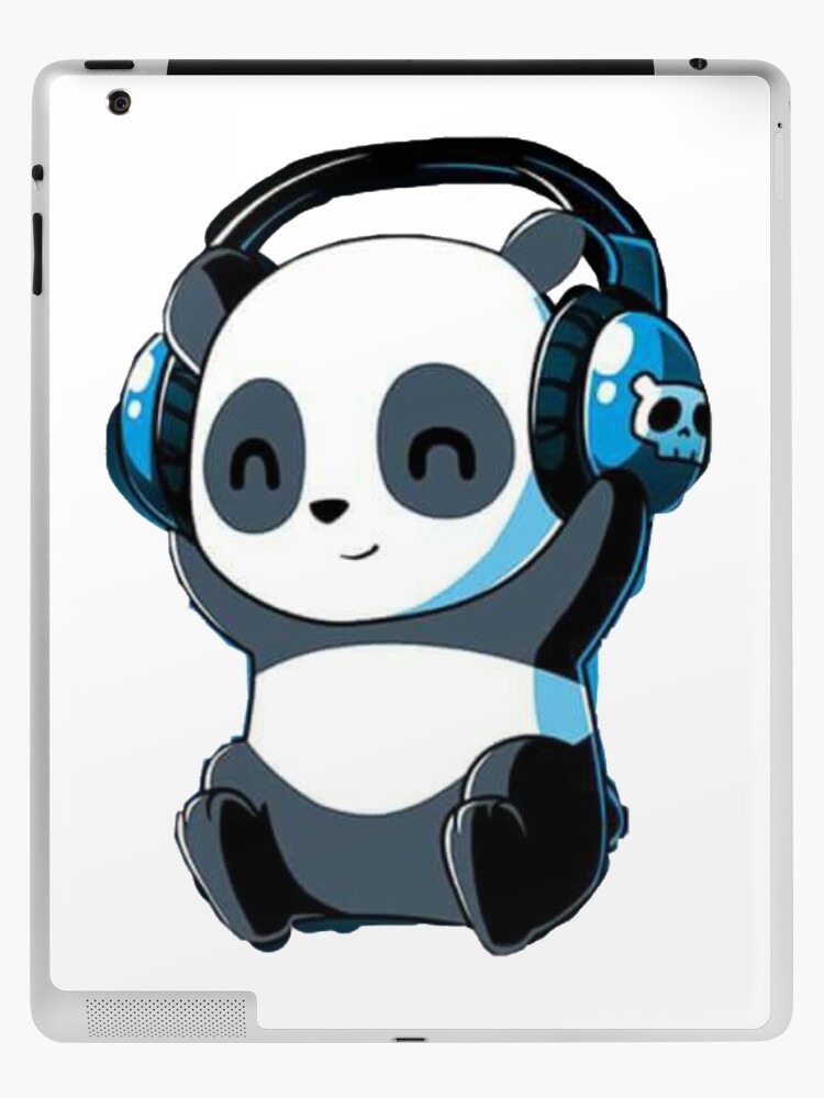 cute panda earphones