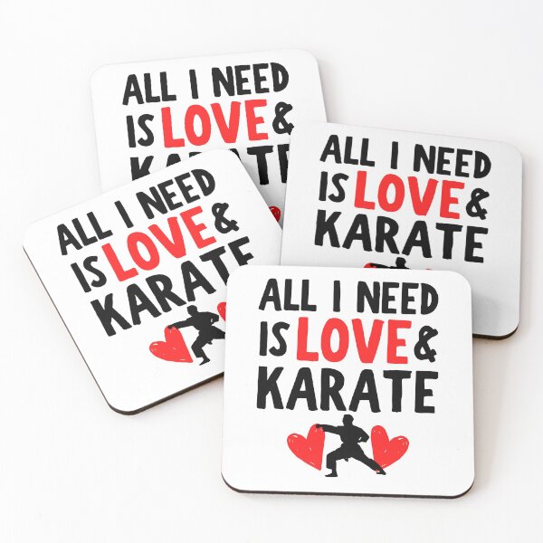 Item preview, All I need is love and karate designed and sold by TheGreenGoat.
