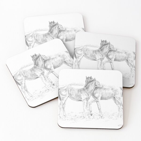 Item preview, Foals at Play 2 designed and sold by Claire Kitcher.
