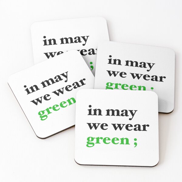 Item preview, in may we wear green; designed and sold by maramyeonni.